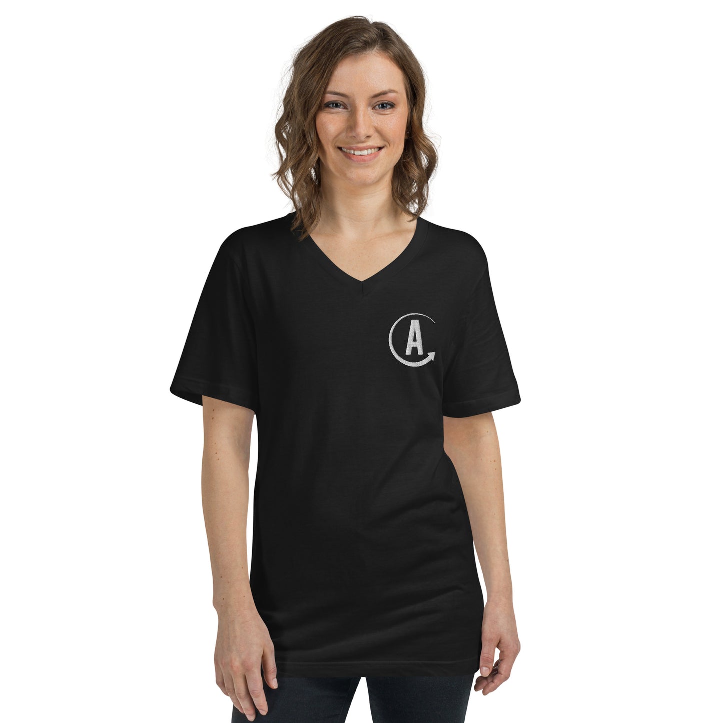 Unisex Approach V-Neck T-Shirt
