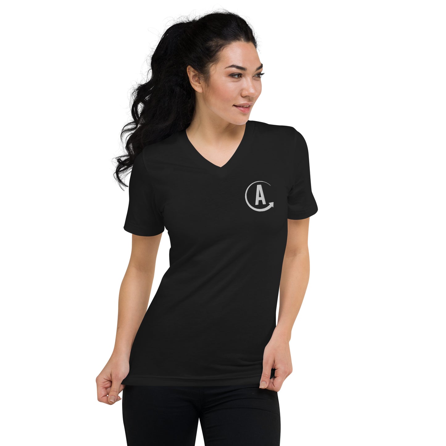 Unisex Approach V-Neck T-Shirt