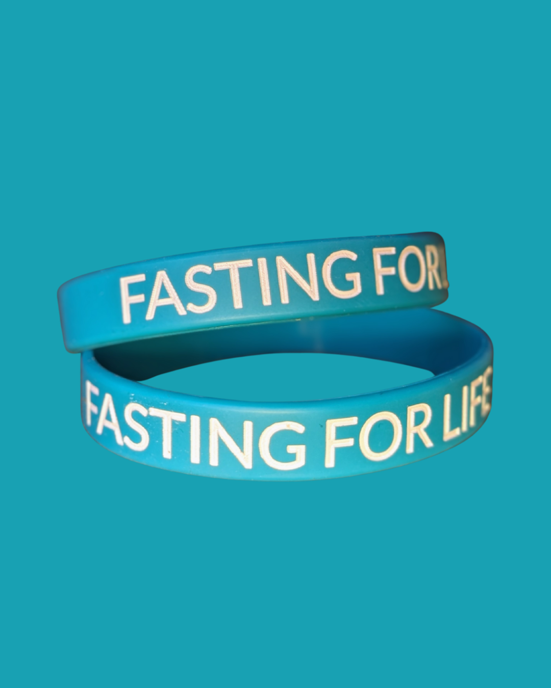 Fasting For Life Charity Wristband